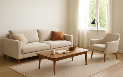 comment placer les meubles dans un salon